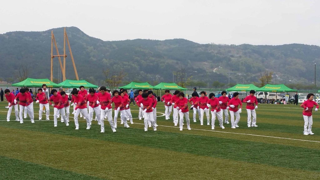 용주면민체육대회(체조단)